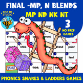 ENDING BLENDS ACTIVITIES PHONICS INTERVENTIONS ROLL & READ FINAL BLENDS REVIEW