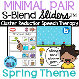 SPRING Sliders BOOM Cards? Â¨C Minimal Pairs for S-Blend Cluster Reduction