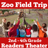 ZOO FIELD TRIP Readers Theater Theatre Script Activity 2nd 3rd 4th Grade