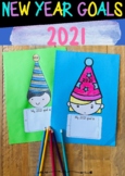 2021 Craft New Year Learning Goals  - New Years Bulletin Board