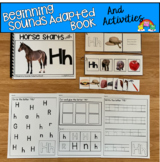Beginning Sounds Adapted Book And Activities (Starts With H)