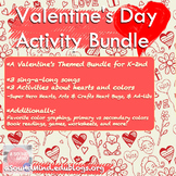 Valentine's Day Music Activity Bundle