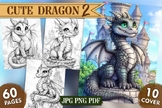 Kawaii Dragon Adventures Â¨C Vol. 02 Coloring Book