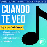 Cuando te veo by ChocQuibTown - Song activities