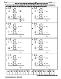 Adding Fractions with Different Denominators Cryptic Puzzle