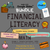 Math - Financial Literacy - Canadian Money - Grade 4 Bundle on Google Slides?