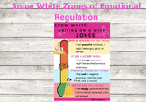 Snow White Emotional Regulation - Printable Zones of Regulation Board