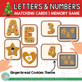Christmas Letters and Numbers Memory Game | Math & Literacy Cards