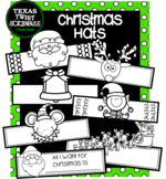 Christmas Hats {Texas Twist Scribbles}