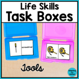Tools Life Skills Task Boxes - Life Skills Special Education Activities