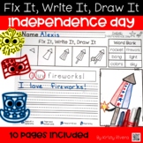 Fix It, Write It, Draw It - Independence Day