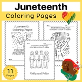 Juneteenth Coloring Pages | Unity & Freedom | Dollar Deals for Kids