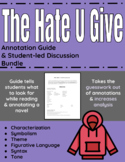 The Hate U Give Annotation Guide and Student-led Discussion Bundle