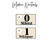 Modern Neutrals Classroom- voice levels