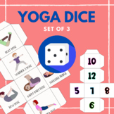 Yoga Gross Motor Movement Dice | Fun Brain Break Activity for Kids