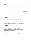 Film Conversation Class