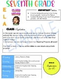Weekly Letter