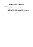 Differentiated Grammar & Writing Practice