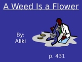 A Weed is a Flower - Vocabulary