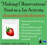 "Fruit in a Jar" Making Observations & Asking Questions  Science Activity