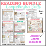 Reading Comprehension Passages And Questions Worksheets Bundle Grade 3 ...