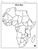 Africa Map - Blank Map