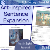 Descriptive Writing + Visual Art Integrated, Cross-Curricular Resource w/ Video