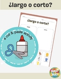 ?Largo o Corto? - A cut & paste activity