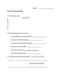 Place value and decimals sheet