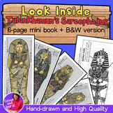 "Look Inside Tutankhamun's Sarcophagus" Ancient Egypt Mini Book King Tut's Mummy
