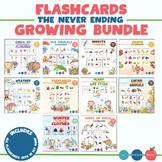 FLASHCARDS GROWING BUNDLE - Vocabulary Flashcards Bundle