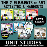 The 7 Elements of Art Study BUNDLE Lessons | Imagination Workout Bonus Files