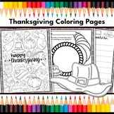 5th Grade Thanksgiving Coloring Pages and Activity Worksheets for Fifth Graders