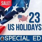 23 National Holidays History of Holidays American Holidays Special Education