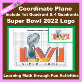 Super Bowl Coordinate Plane Graphing Picture: Logo 2022