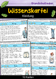 Wissenskartei - Kleidung (German)