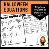Halloween Systems of Equations