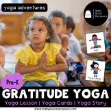 Gratitude Yoga Story & Yoga Cards | Thankfulness Yoga Lesson | Calming Cards