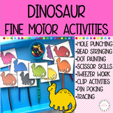 Dinosaur Fine Motor Activities