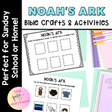 Preschool Bible Lessons: Noah's Ark Activities and Wheel Craft, Sunday School