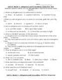 3rd Grade Wonders-Alligators and Crocodiles--Selection Test- Unit 6 Week 4