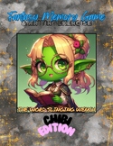 Memory Game & Writing Exercise: Chibi Fantasy Edition