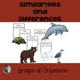 Groups of Organisms: Similarities and Differences