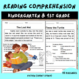 Reading Comprehension Passages and Questions Kindergarten 1st Grade Short Story