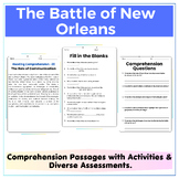The Battle of New Orleans: Engaging Non-Fiction Reading Comprehension Passages