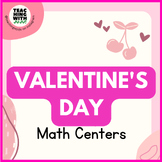 Pre-K Math Centers - Valentine's Day Number Matching, Ten Frames, Addition