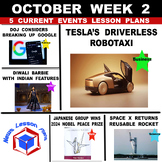 Current Events for Reading Comprehension_News Articles_Middle & High School_2024