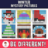 Winter Clipart Mystery Pictures Pixel Art