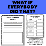What if Everybody Did That? Activity