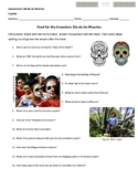DÂ¨Âªa de los Muertos Documentary: Food for the Ancestors (Questions)
